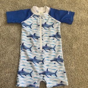Baby Boy Shark Bathing Suit